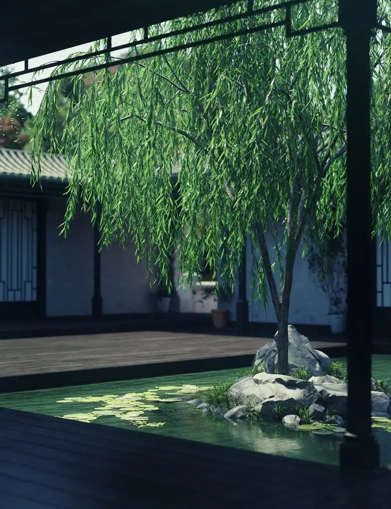 Tranquility Gardens_DAZ3D下载站