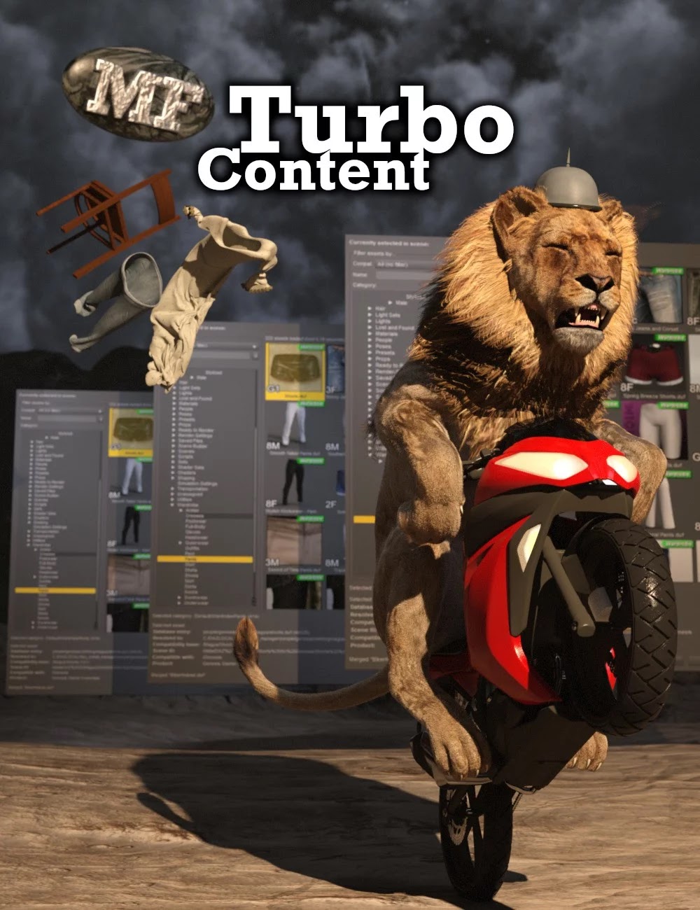 Turbo Content_DAZ3D下载站