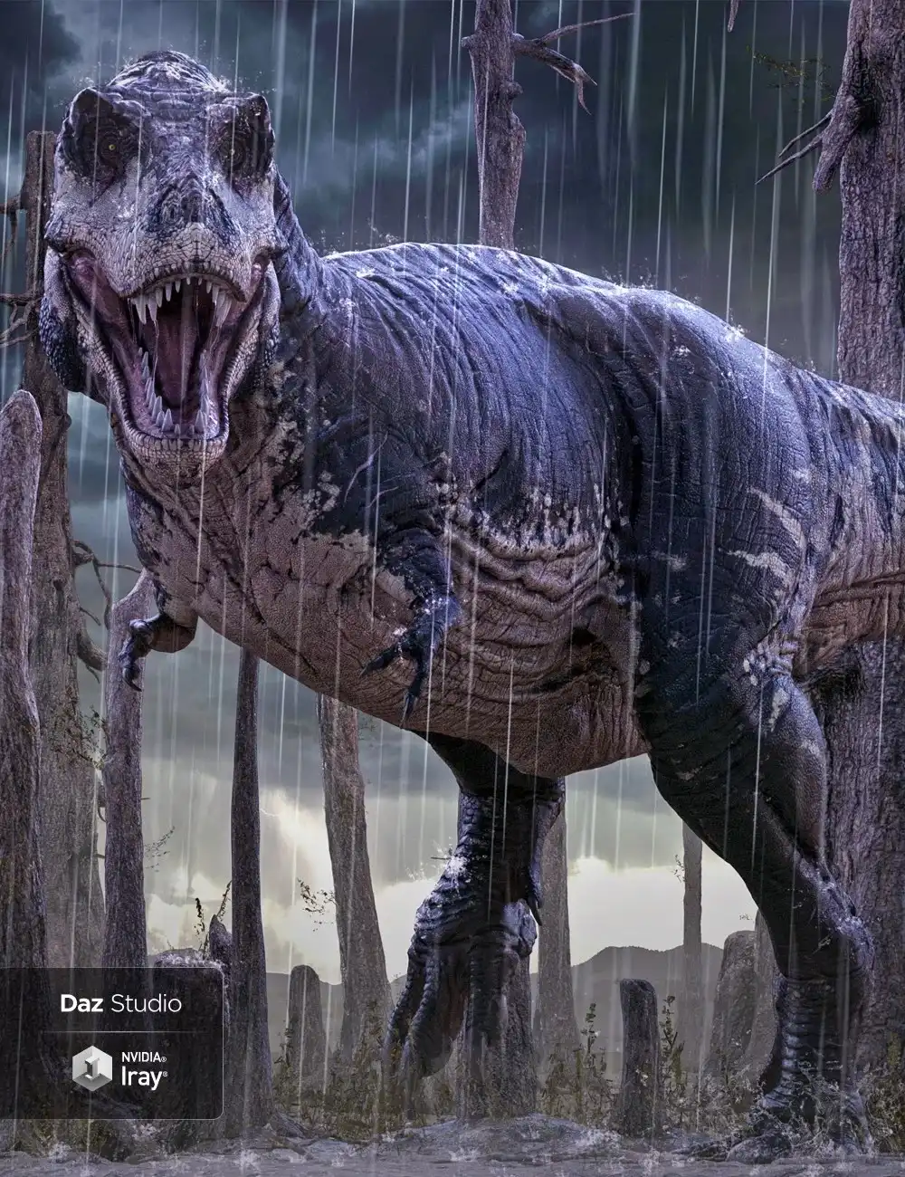 Tyrannosaurus Rex 3 Expansion_DAZ3D下载站