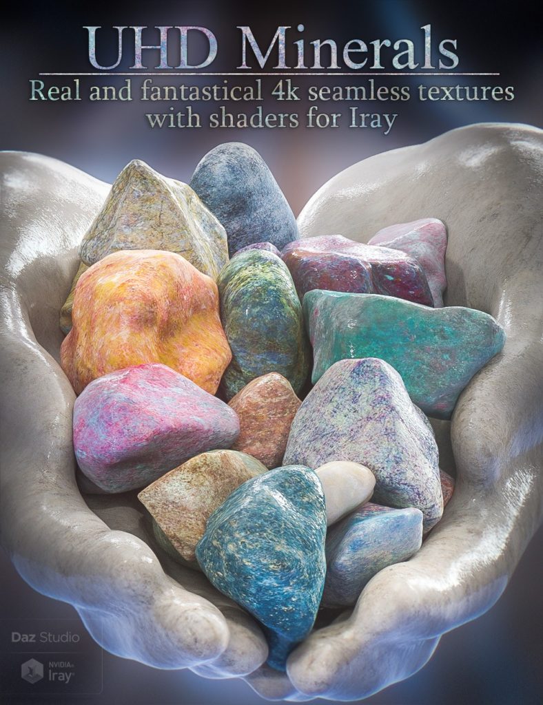 UHD Minerals – Shaders and Merchant Resource_DAZ3DDL