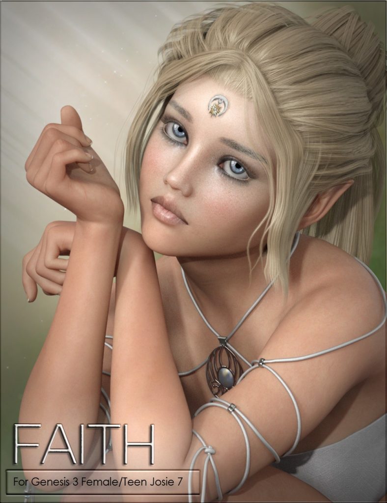 VYK Faith for Genesis 3 Female and Teen Josie 7_DAZ3D下载站