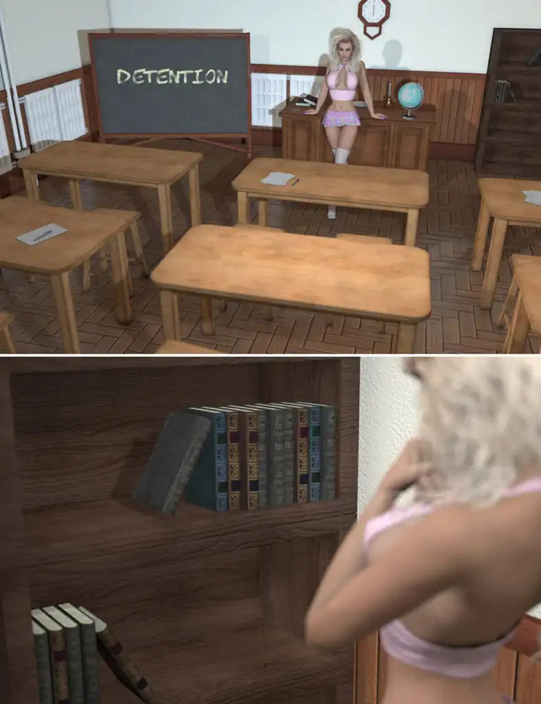Z Detention Room_DAZ3D下载站