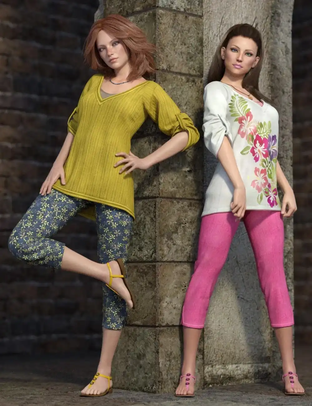 dForce Collection 01 Texture Expansion_DAZ3D下载站