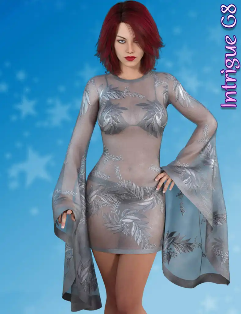 dforce – Intrigue Genesis 8_DAZ3DDL