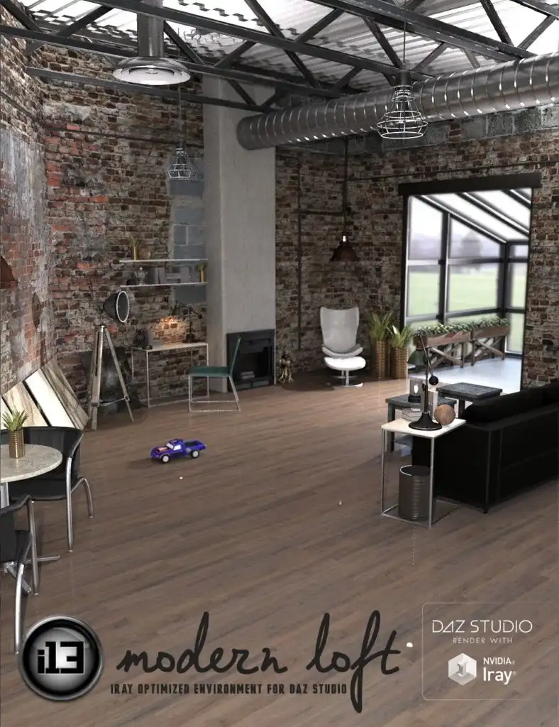 i13 Modern Loft_DAZ3DDL