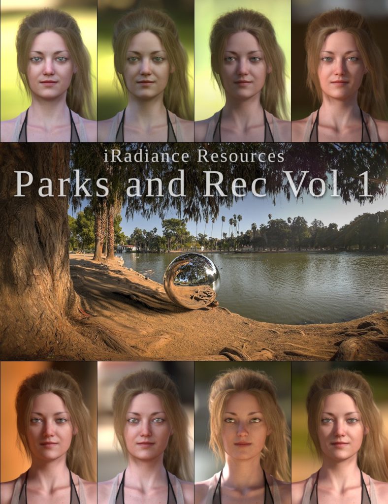 iRadiance HDR Resources – Parks and Rec Vol 1_DAZ3DDL