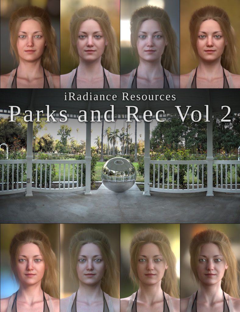 iRadiance HDR Resources – Parks and Rec Vol 2_DAZ3D下载站
