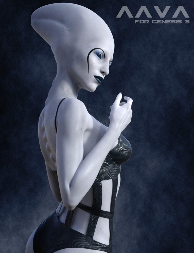 Aava Alien Species for Genesis 3 Female_DAZ3DDL