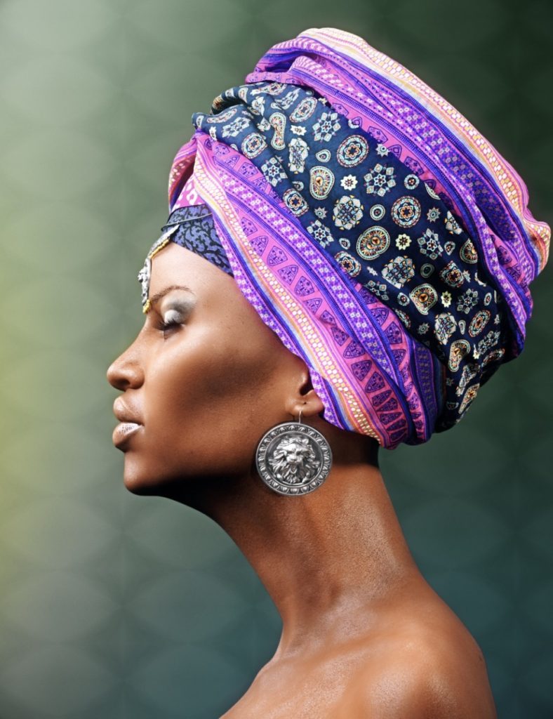 African Headwear for Genesis 3 Female(s)_DAZ3D下载站