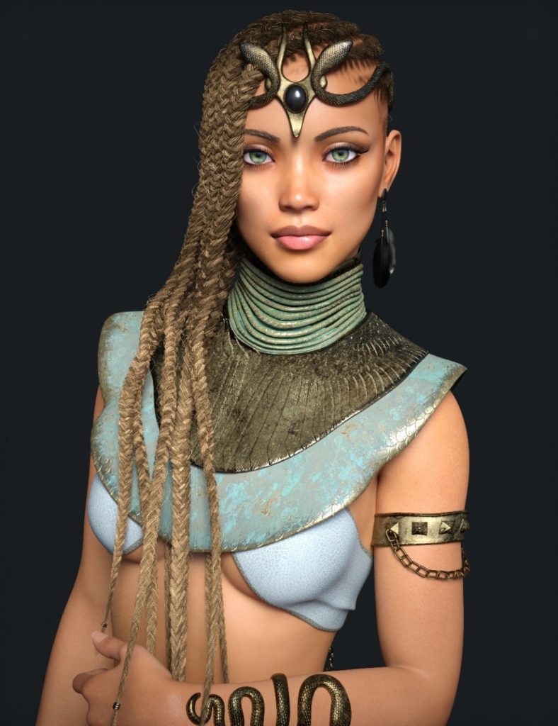 Akila Character with Hair Textures for Genesis 8 Female_DAZ3DDL