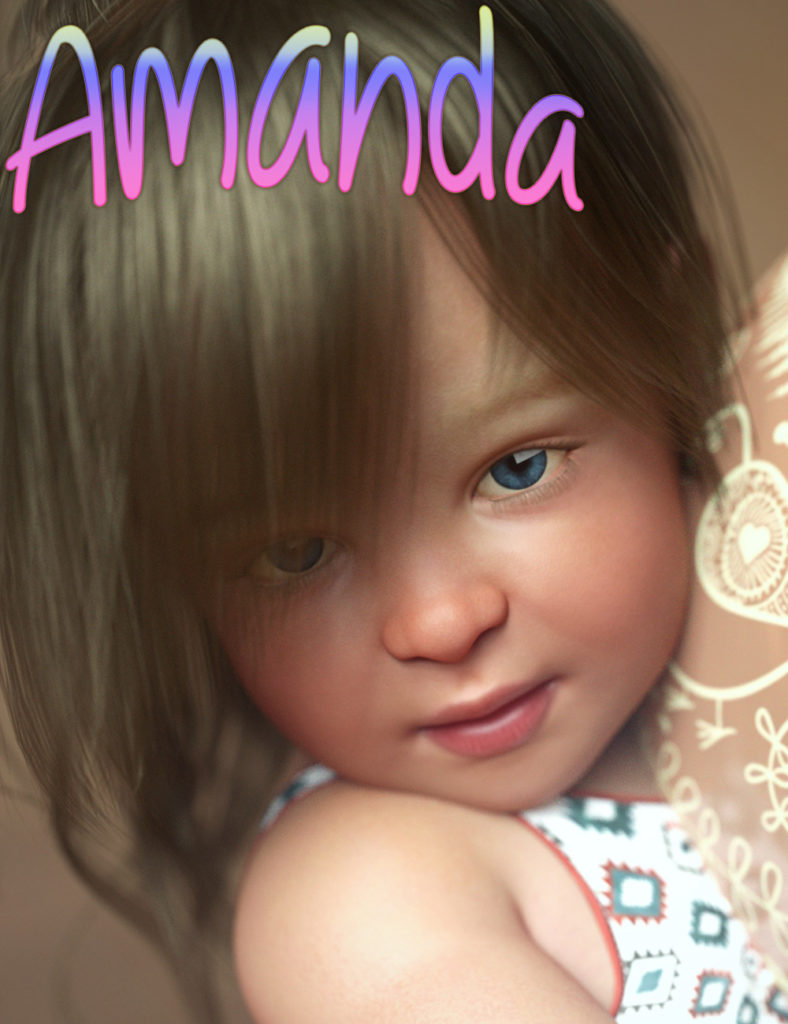 Amanda for Genesis 8 Baby_DAZ3D下载站
