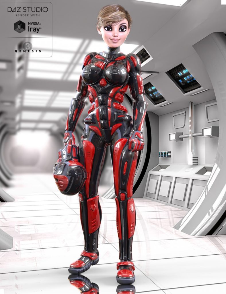 Astraios Ranger for Genesis 3 Female(s)_DAZ3D下载站