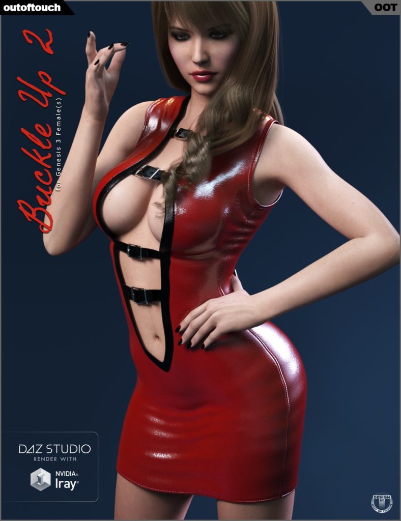 Buckle Up 2 Outfit for Genesis 3 Female(s)_DAZ3DDL