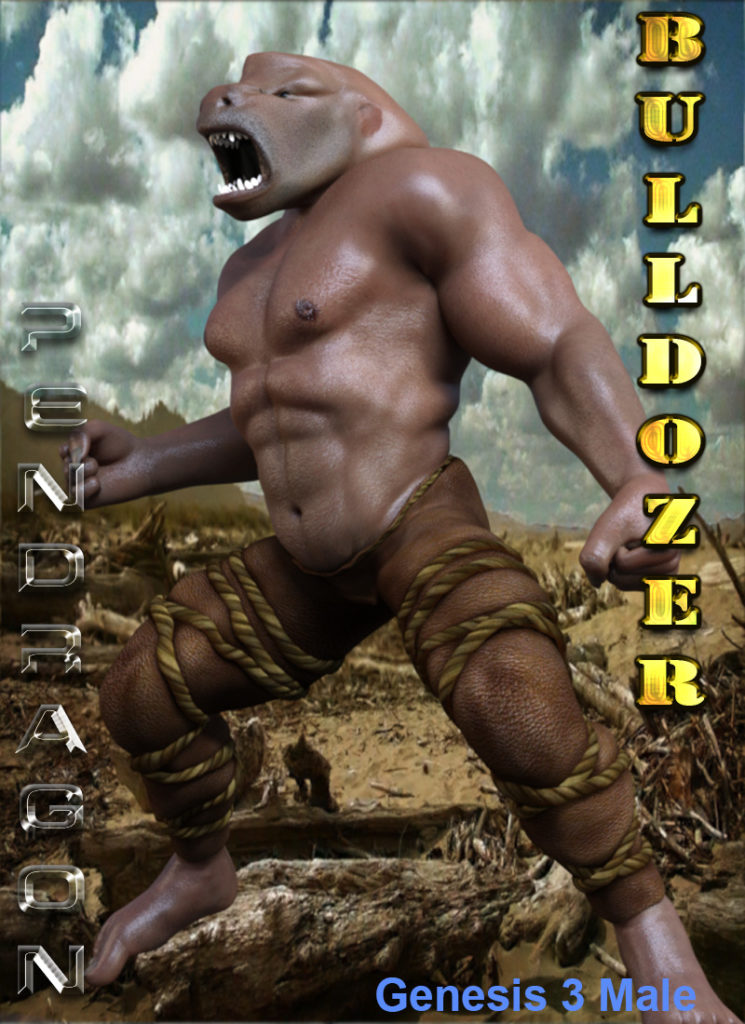 Bulldozer – Genesis 3 Male_DAZ3D下载站