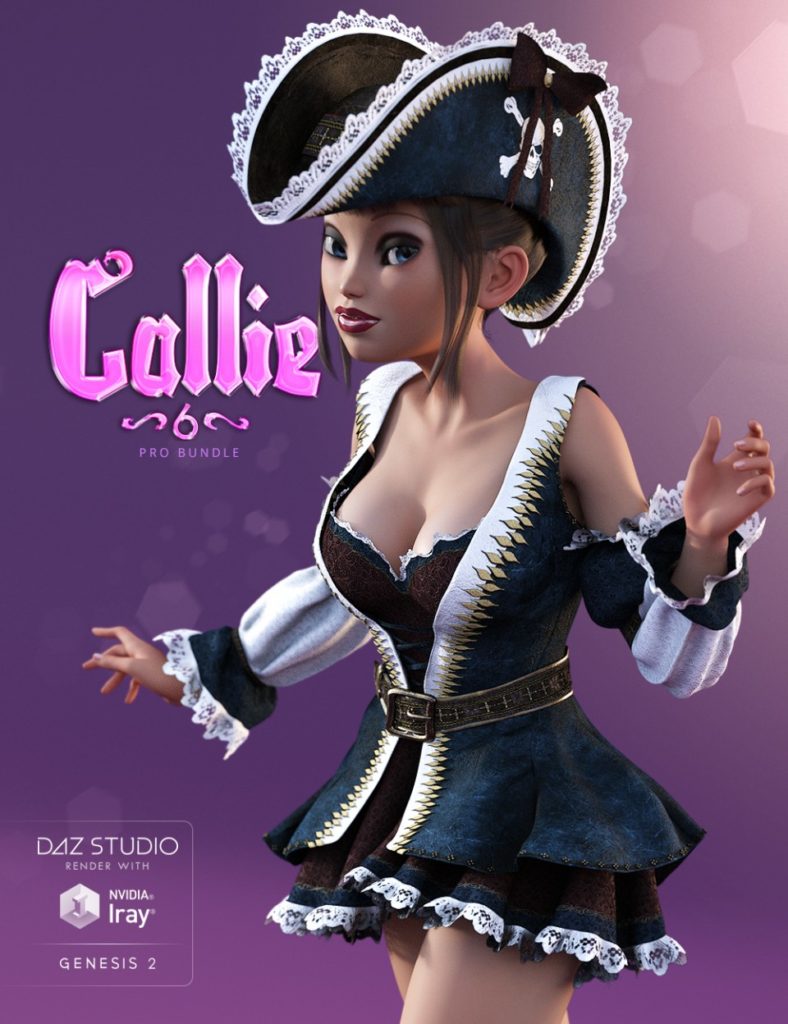 Callie 6 Pro Bundle_DAZ3D下载站