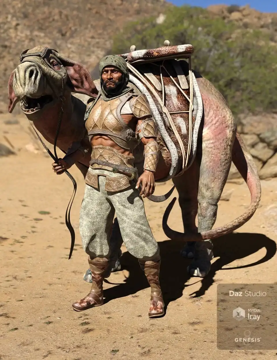 Camezard HD Original Creature_DAZ3DDL