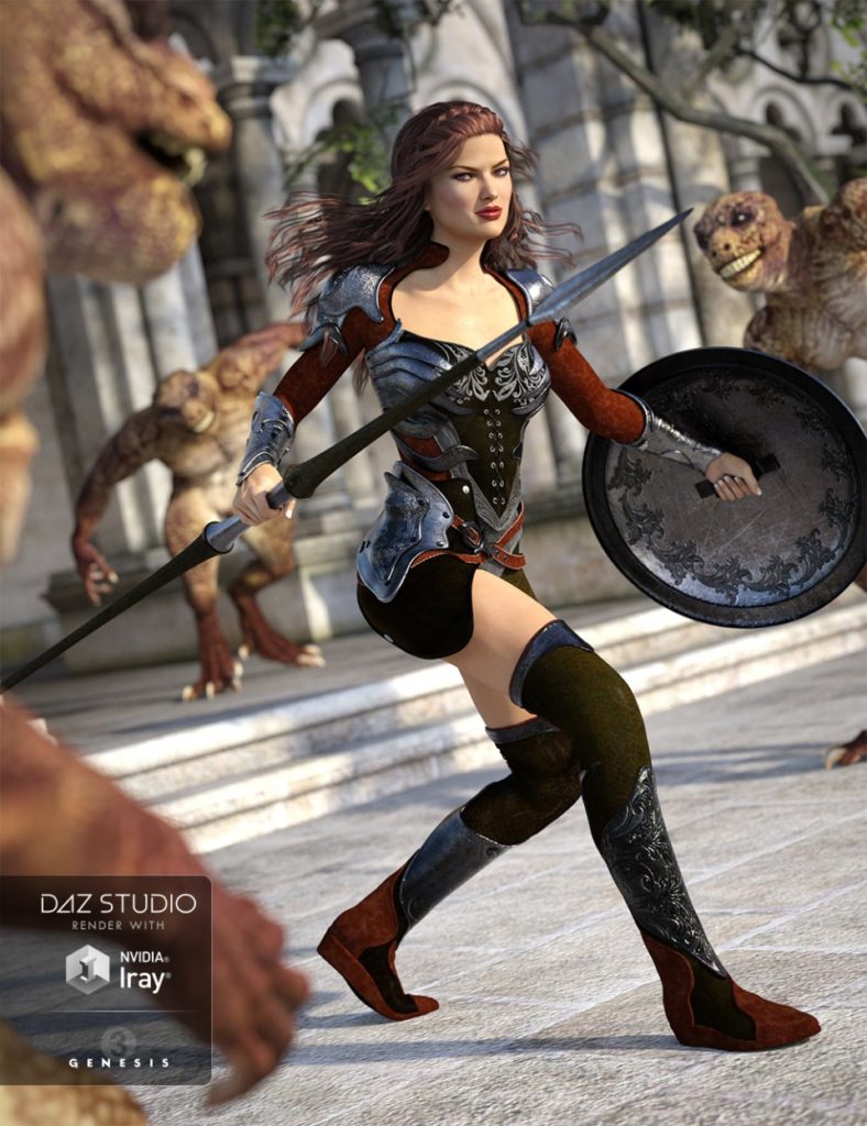 Champion Outfit for Genesis 3 Female(s)_DAZ3DDL