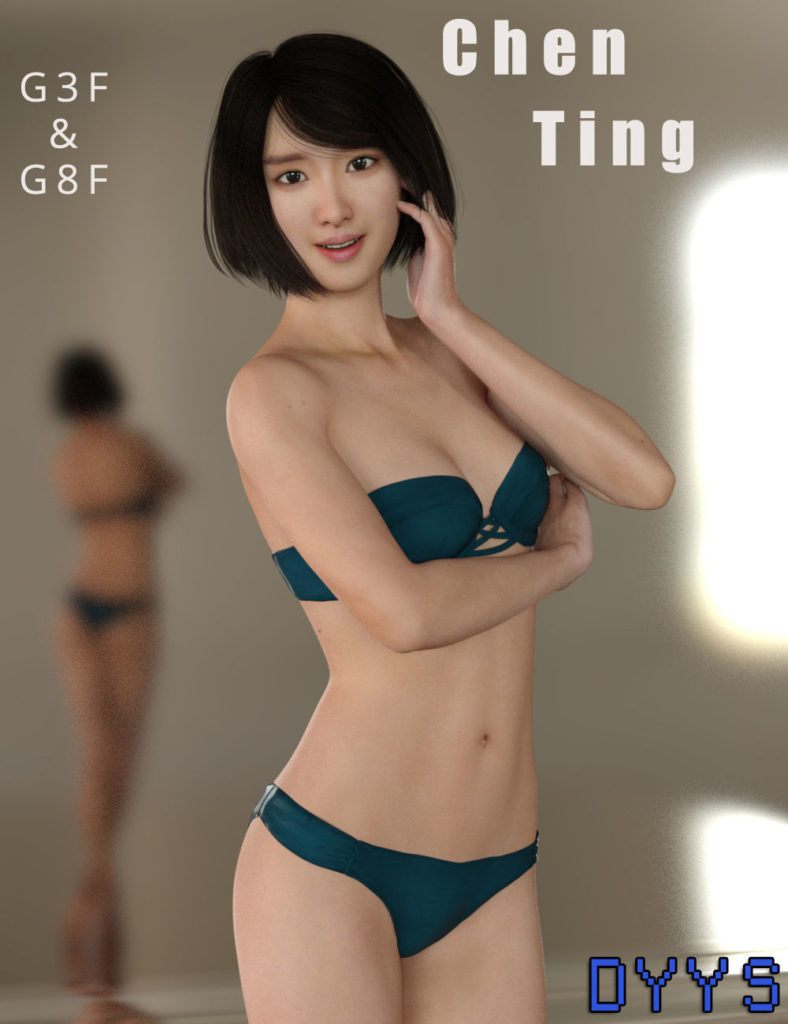 Chen Ting For G3F And G8F_DAZ3D下载站