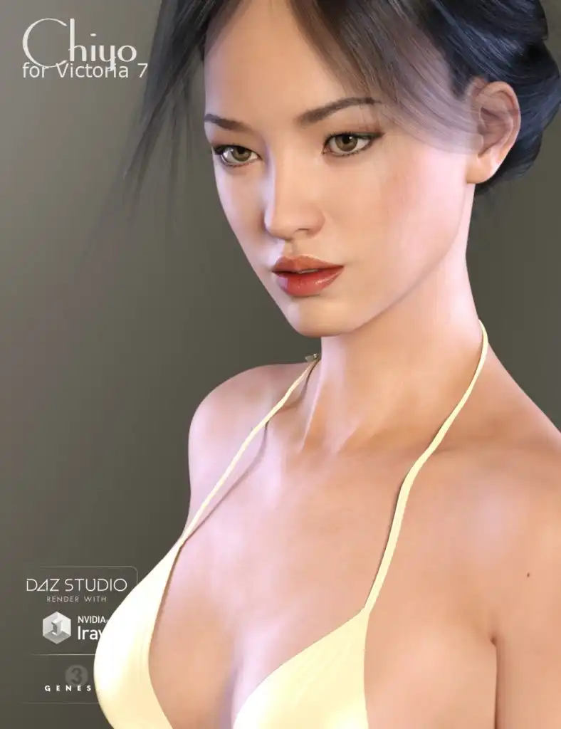 Chiyo for Victoria 7_DAZ3D下载站