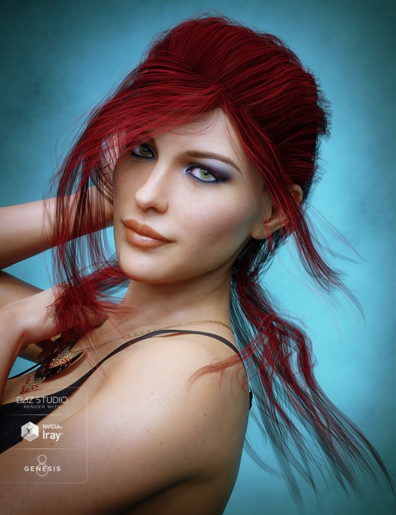 Colors for Young Grace Hair_DAZ3D下载站