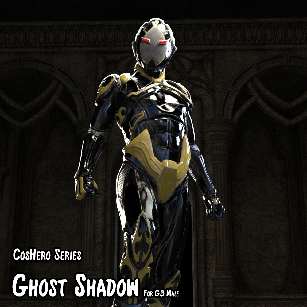 CosHeroSeries – GhostShadow Cloth Suit For G3 Male_DAZ3DDL