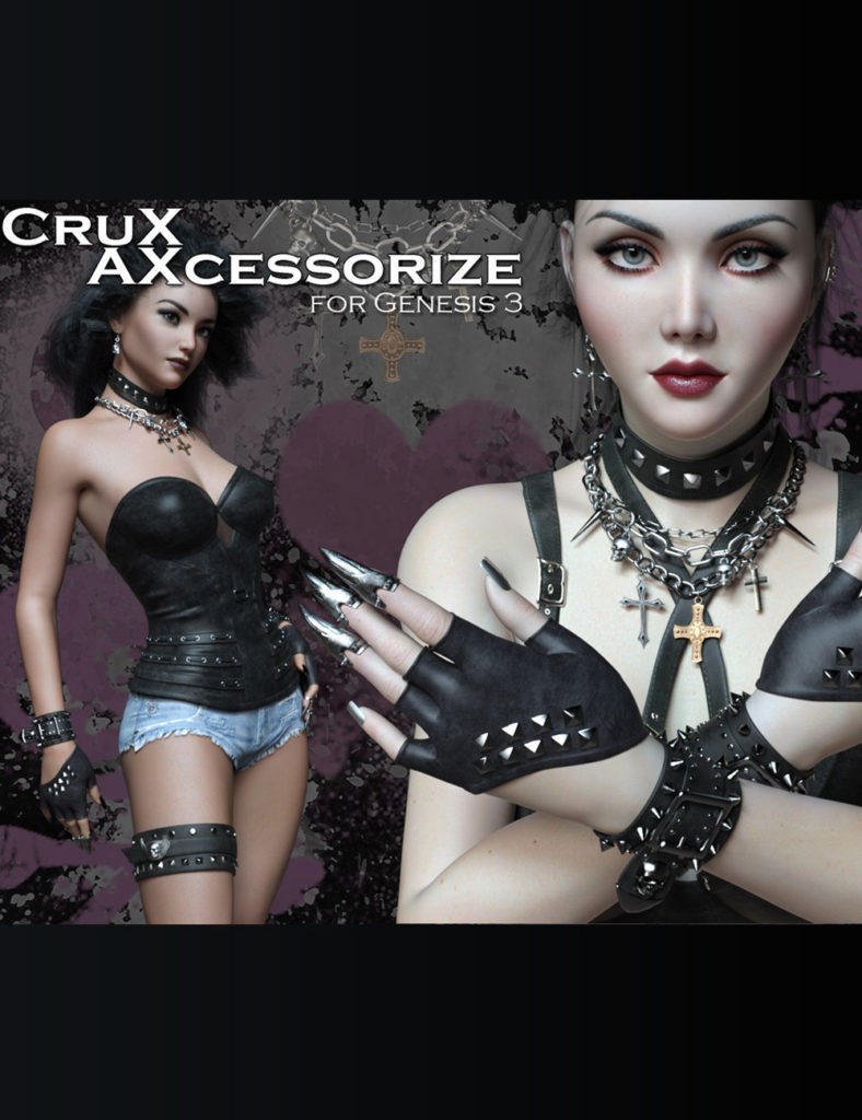 CruX AXcessorize_DAZ3D下载站