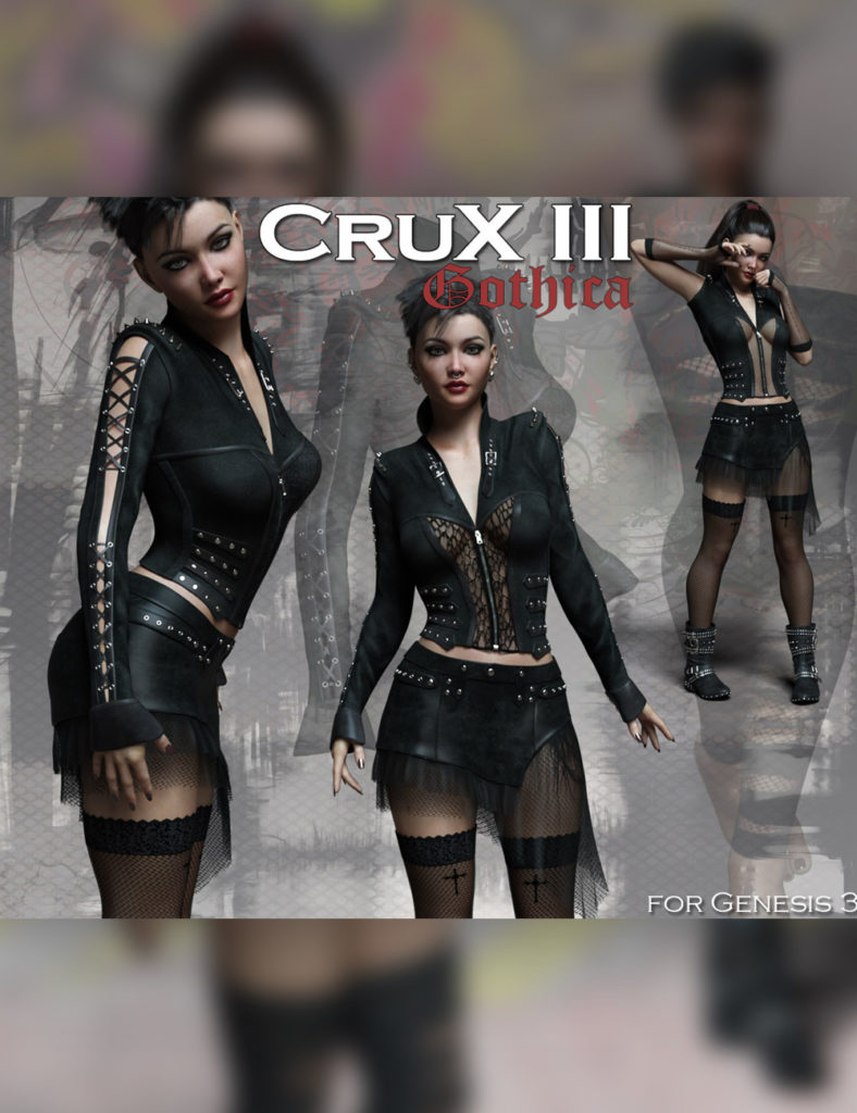 CruX III – Gothica_DAZ3D下载站