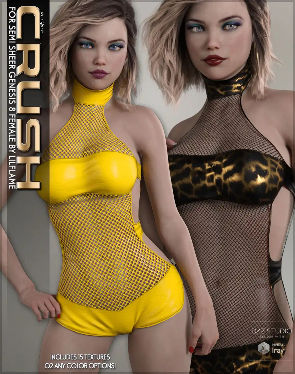 Crush for Semi Sheer_DAZ3D下载站