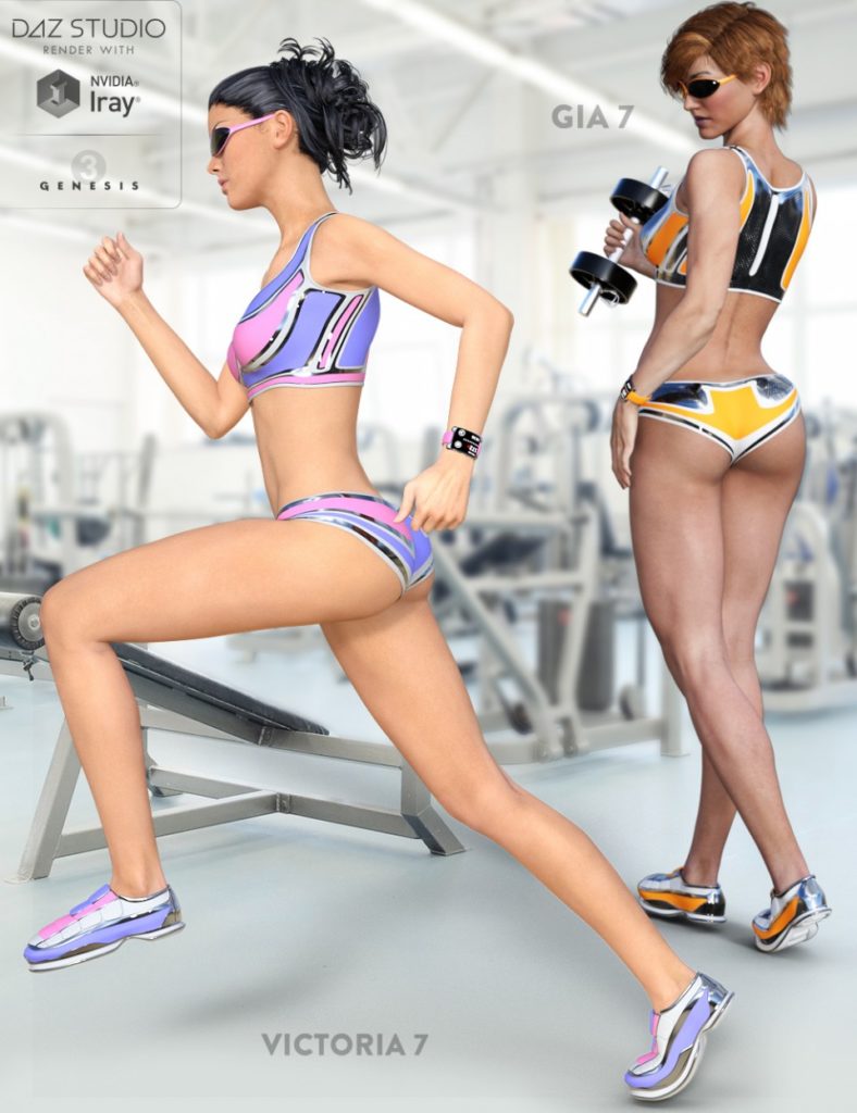Cyber Fit Outfit for Genesis 3 Female(s)_DAZ3DDL