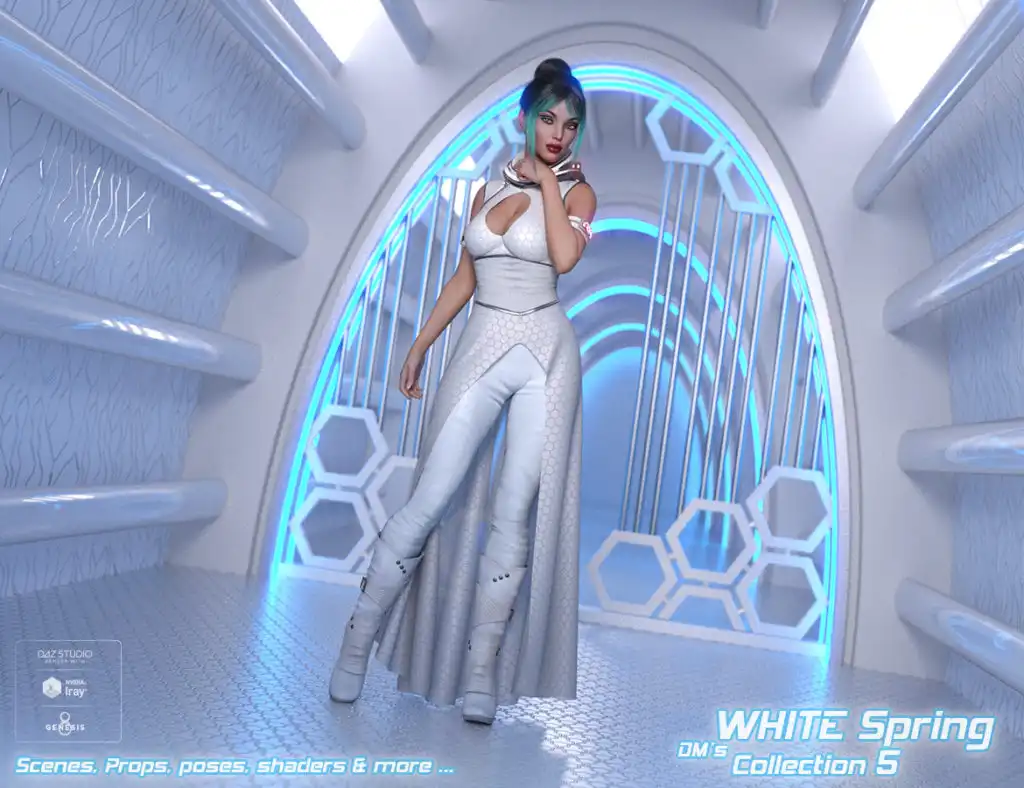 DMs WHITE Spring – Collection 5_DAZ3DDL