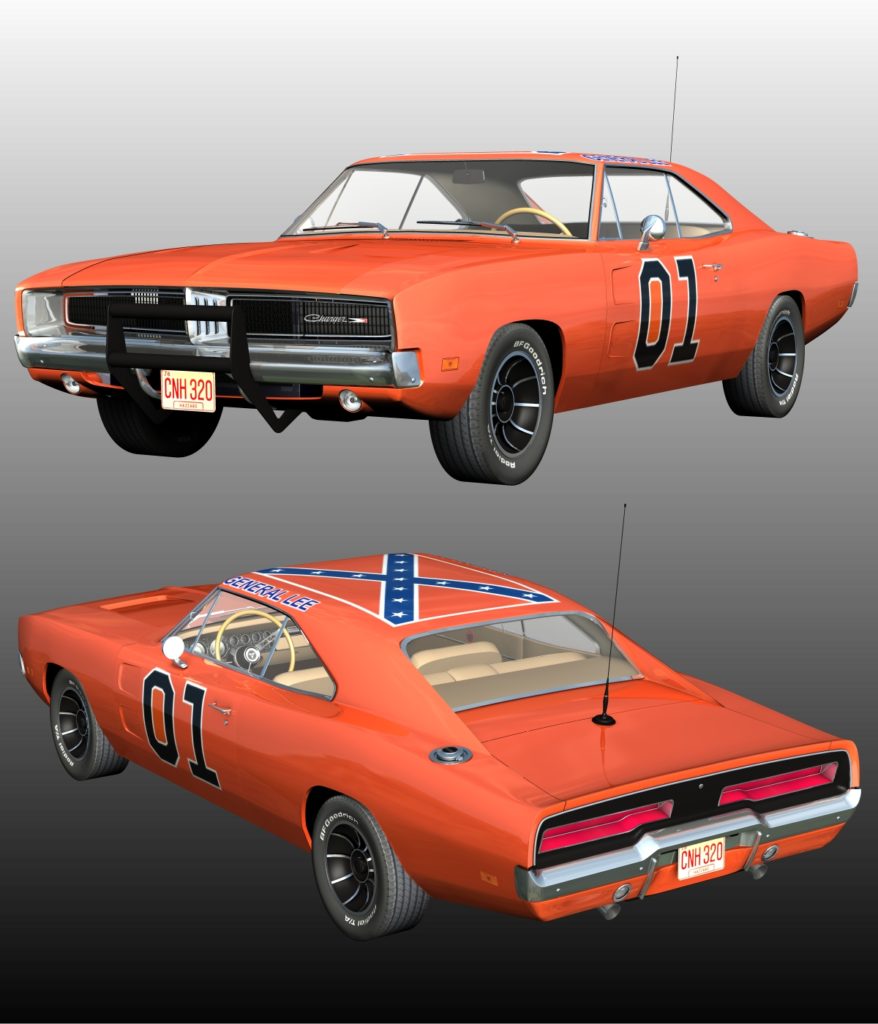 DODGE CHARGER – The General_DAZ3D下载站