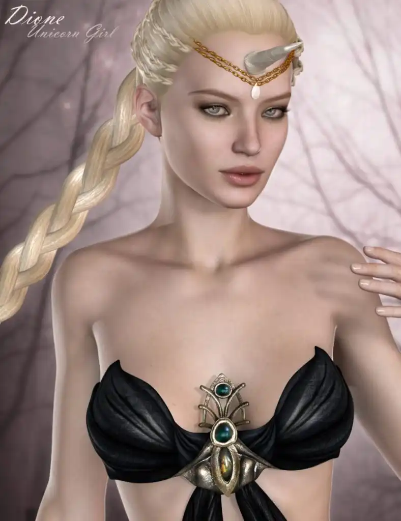 Dione Unicorn Girl HD for Victoria 6_DAZ3DDL