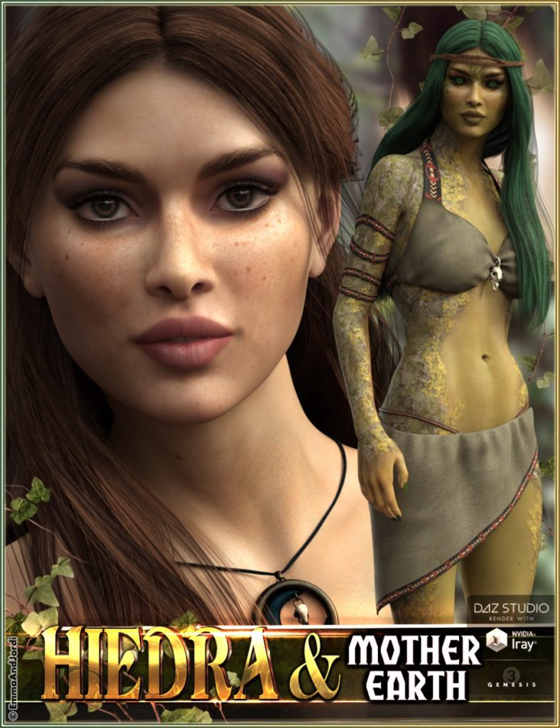 EJ Hiedra and Mother Earth for Genesis 3 Female_DAZ3DDL