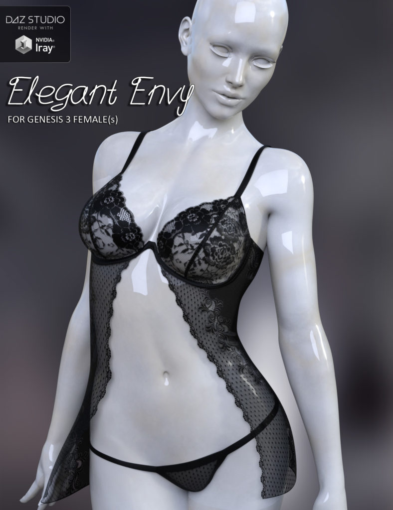 Elegant Envy for Genesis 3 Females_DAZ3DDL