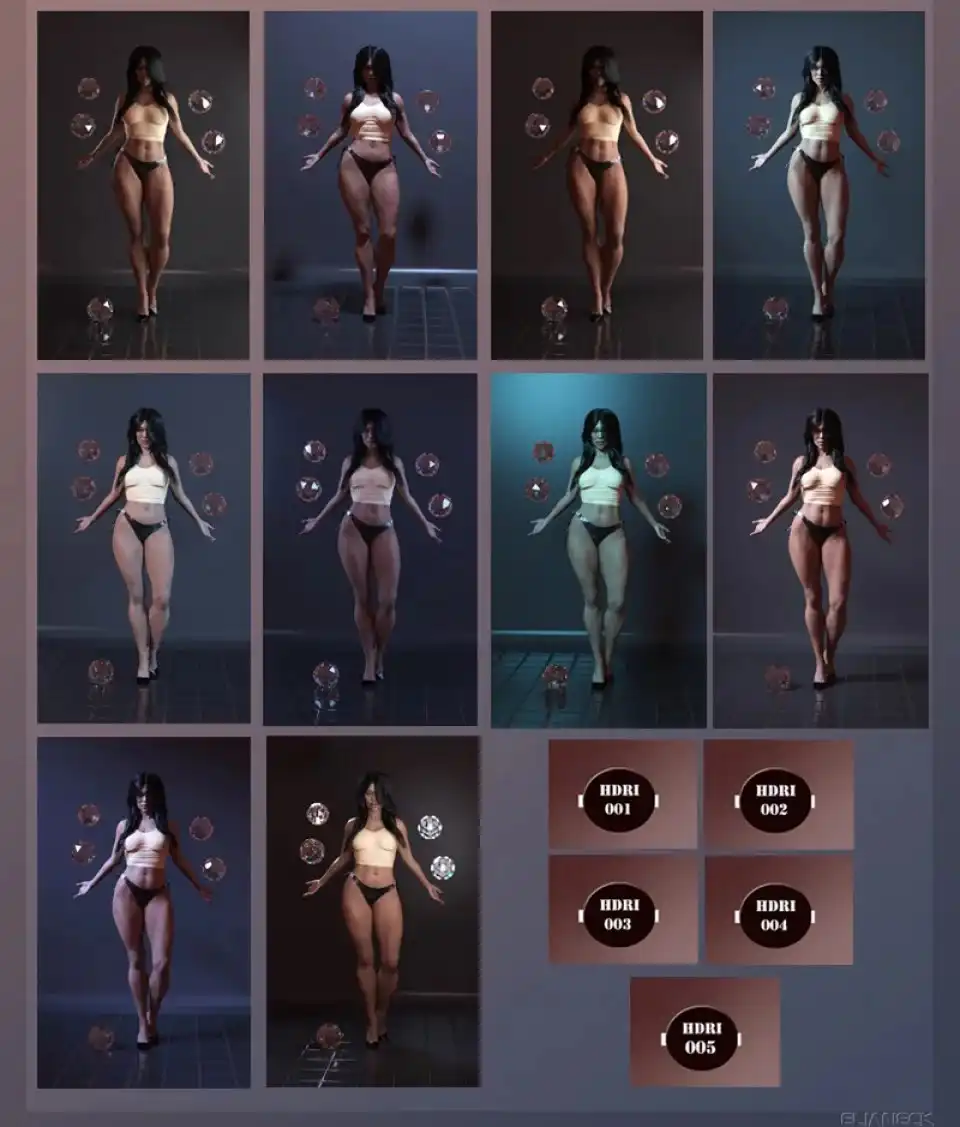 ElianeCK Iray Warm Light_DAZ3DDL