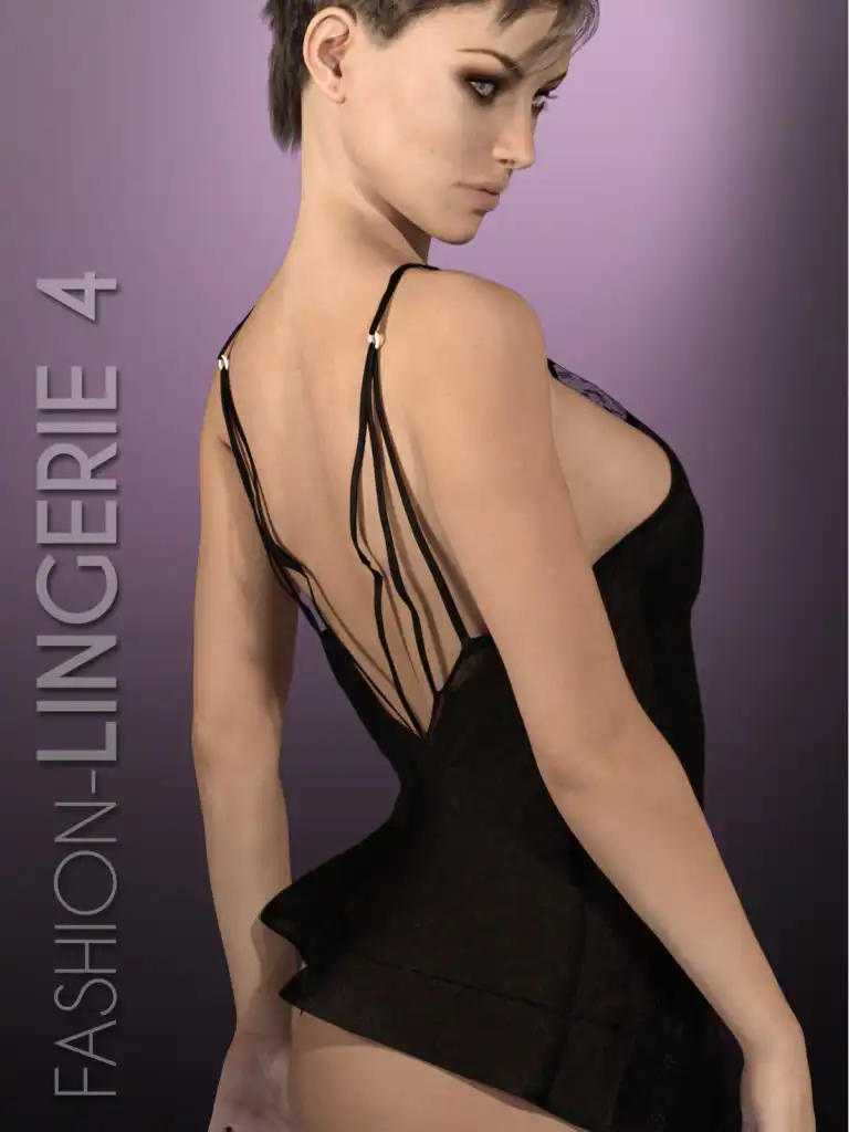 Fashion Lingerie 4 for G3F_DAZ3D下载站
