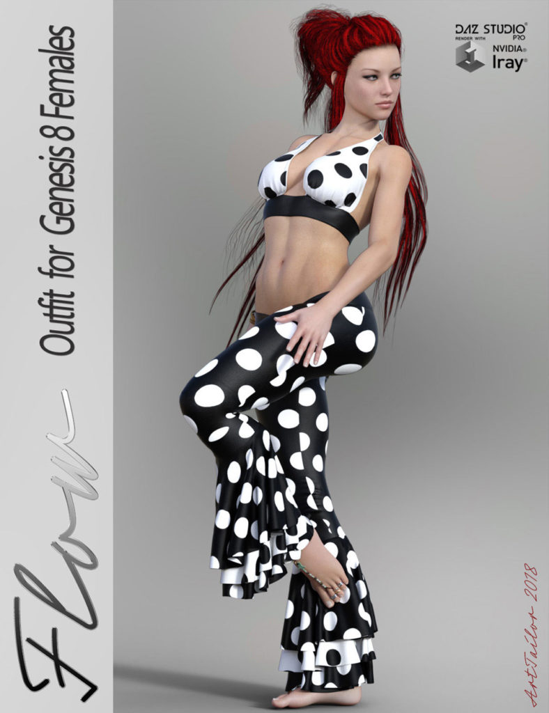 Flow Outfit for Genesis 8 Females_DAZ3DDL