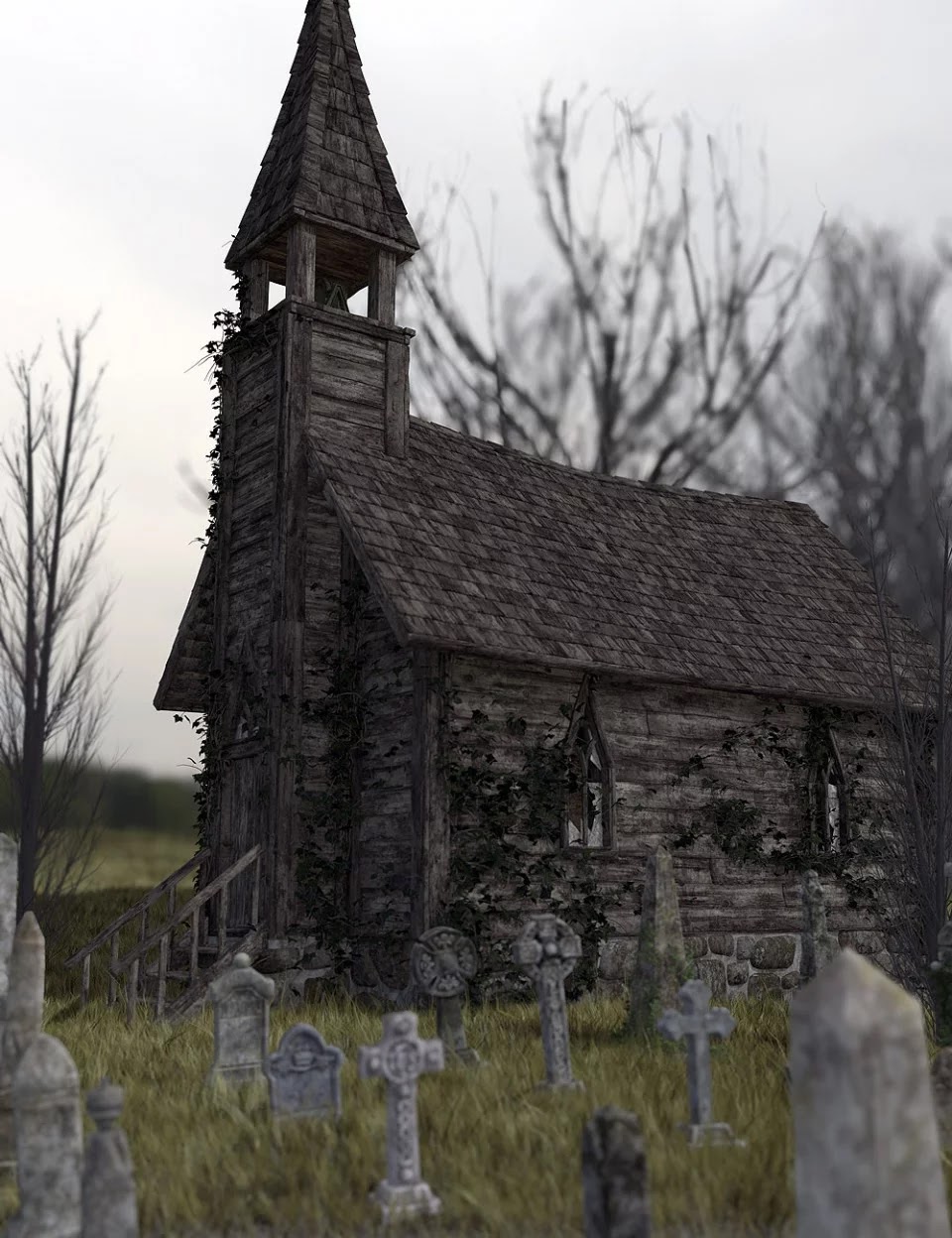 Forgotten Chapel_DAZ3D下载站