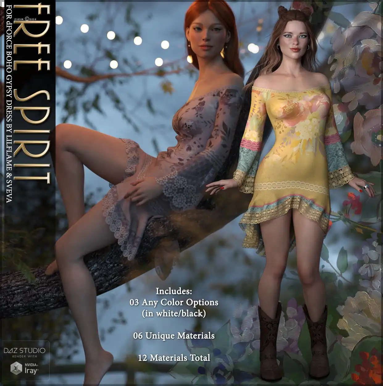 Free Spirit for Gypsy Boho Dress G8F_DAZ3DDL