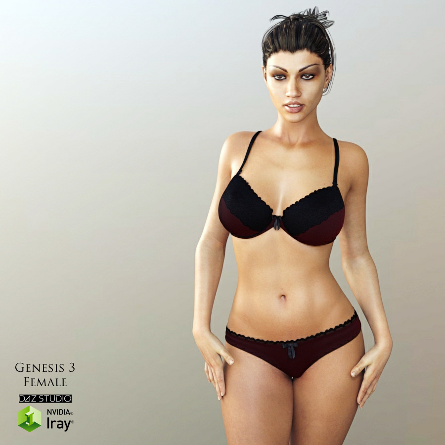 Gabriela for Genesis 3 Female_DAZ3D下载站