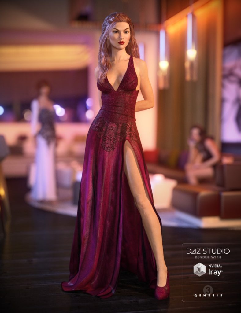 Glamour Outfit for Genesis 3 Female(s)_DAZ3DDL
