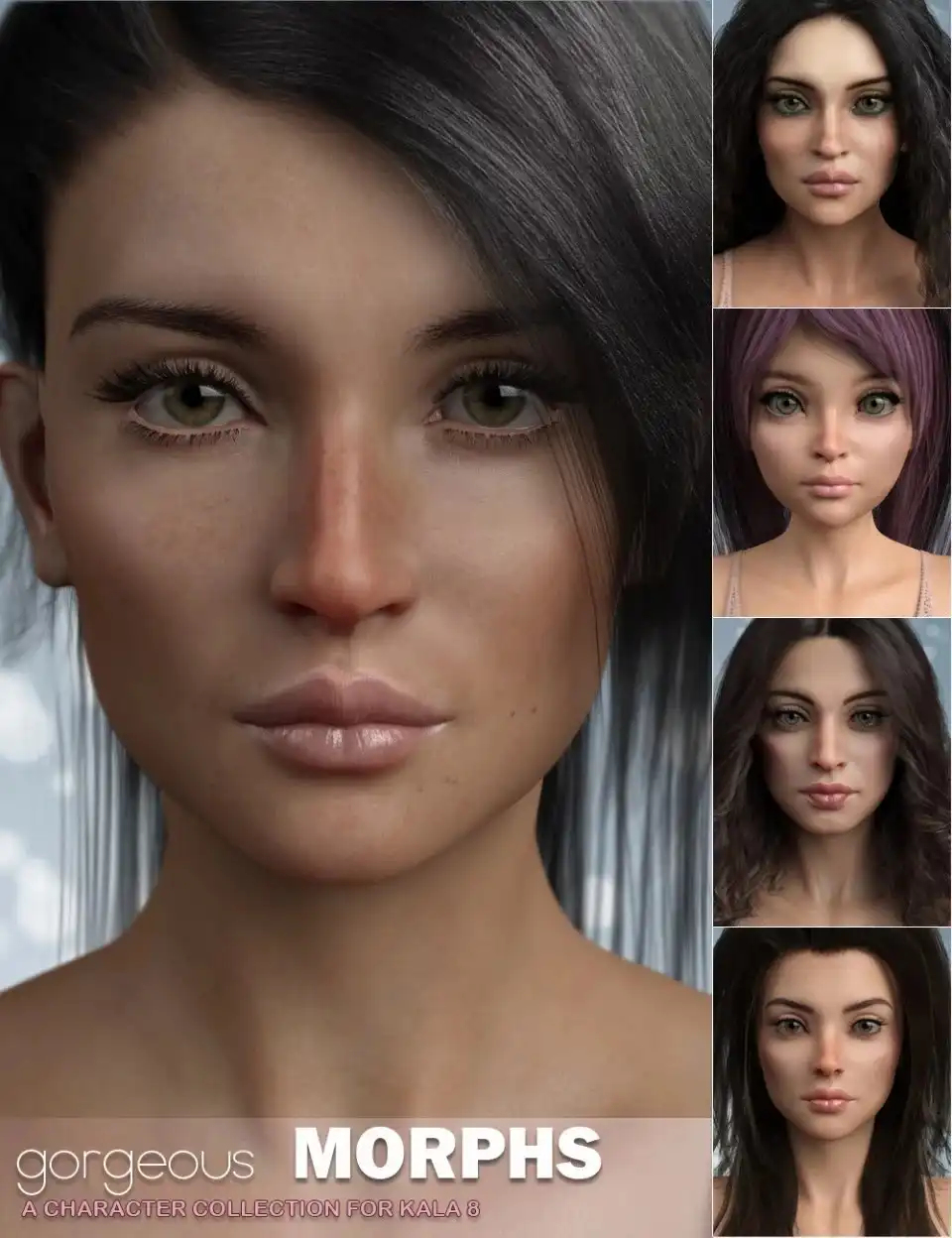 Gorgeous Morphs for Kala 8_DAZ3DDL