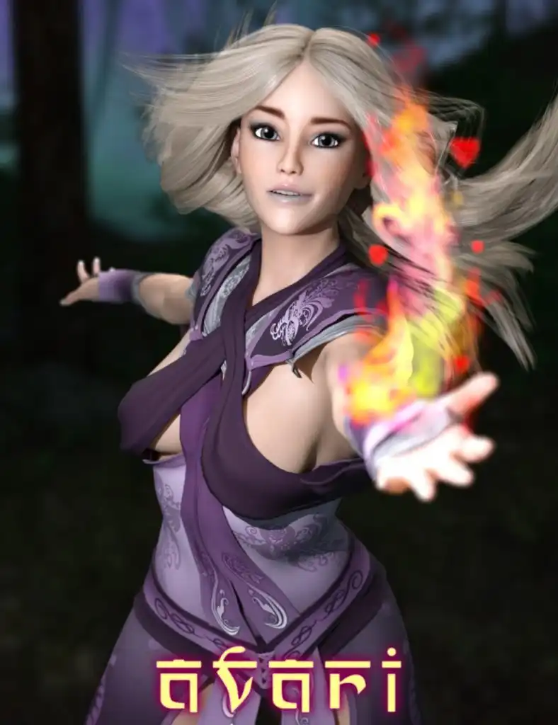 HP Avari with Spells for Izabella 7_DAZ3D下载站