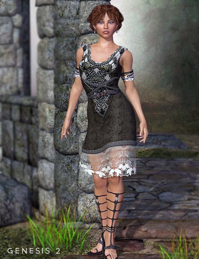 Hebe Outfit for Genesis 2 Female(s)_DAZ3DDL