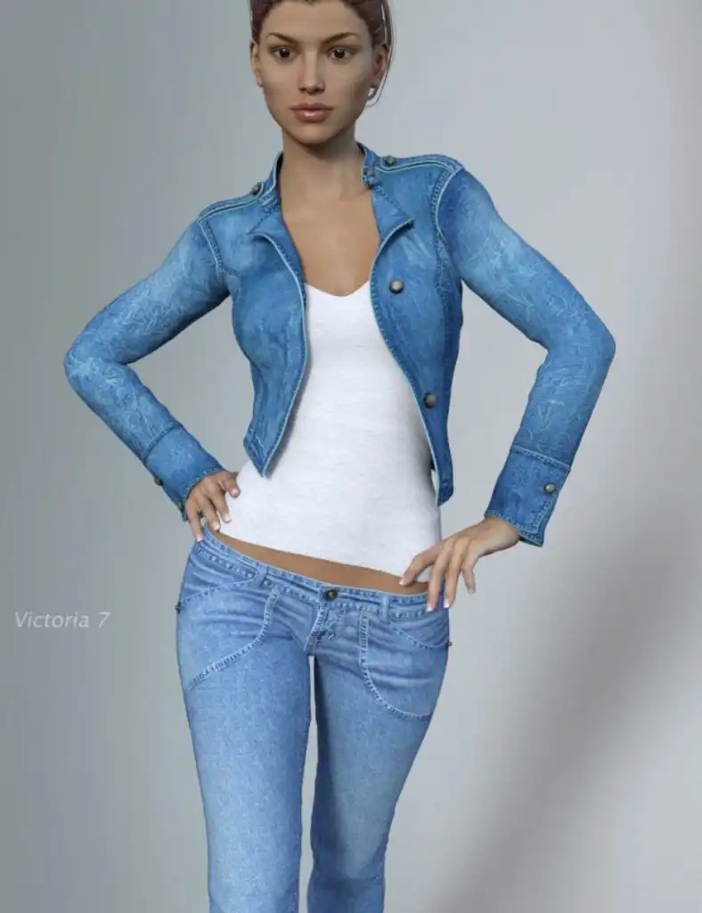 Hongyu’s Cowgirl 3 for Genesis 3 Female(s)_DAZ3DDL