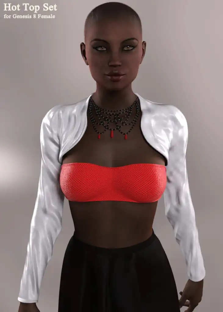 Hot Top Set for Genesis 8 Female_DAZ3D下载站