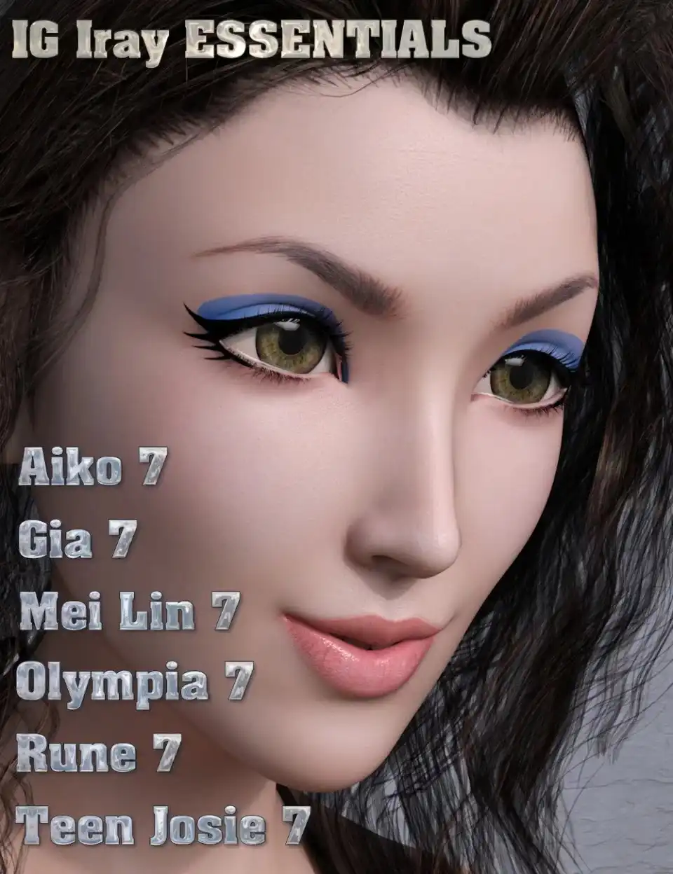 IG Iray Essentials 6 Pack_DAZ3DDL