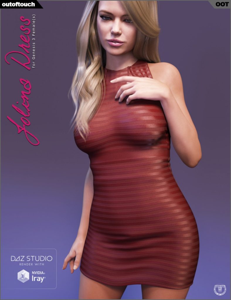 Jolina Dress for Genesis 3 Female(s)_DAZ3DDL