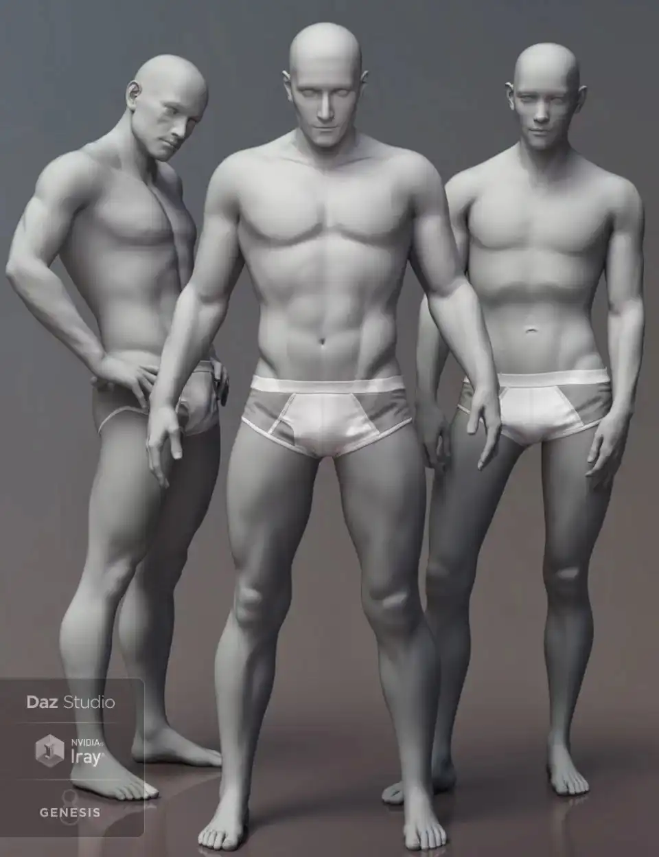 Leading Male Morph Collection for Genesis 8 Male(s)_DAZ3DDL