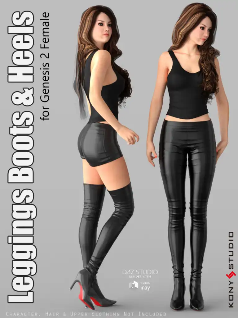 Leggings Boots & Heels for G2F_DAZ3DDL